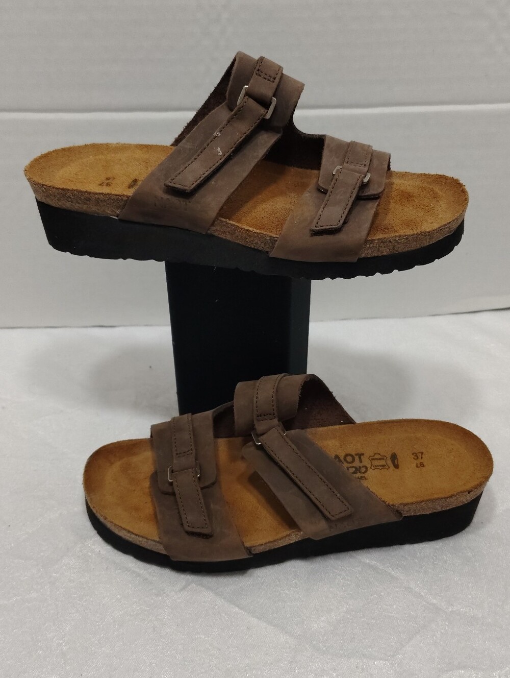 Noat Carly 2 Straps, Women # 6 US Wedge Slide Sandals